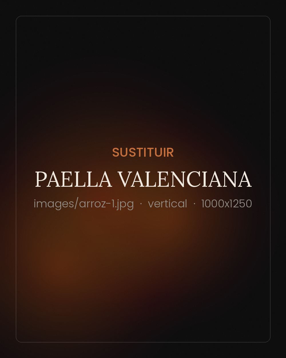 Paella valenciana