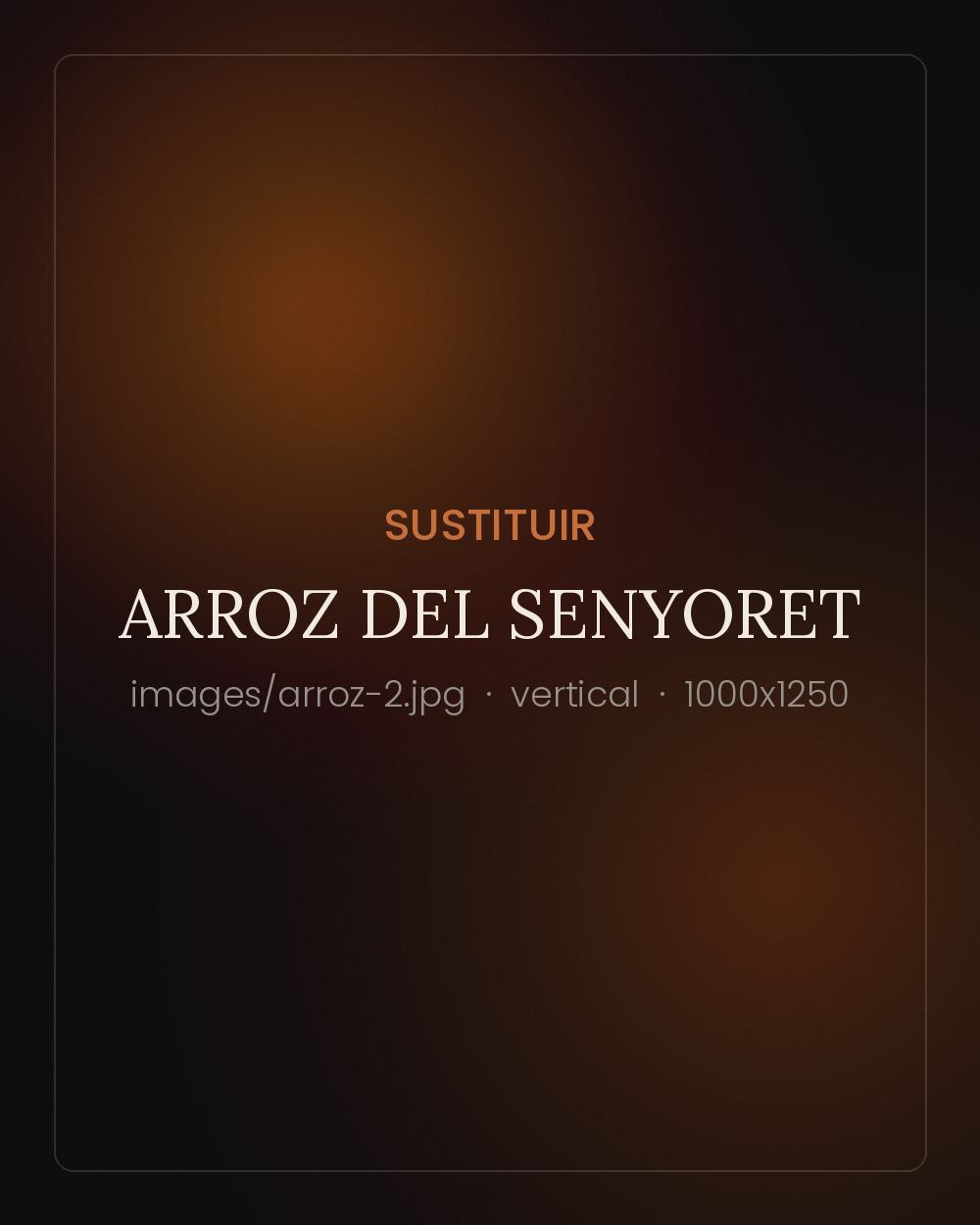 Arroz del senyoret